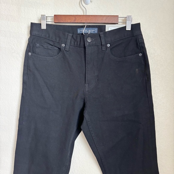 Everlane Uniform 4-Way Stretch Mens Black Denim Jeans 31x34 High Stretch Organic - Picture 2 of 13
